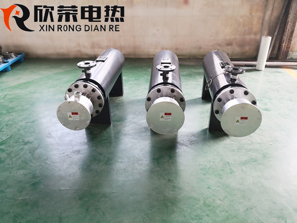 空气预热水处理管道式加热器
